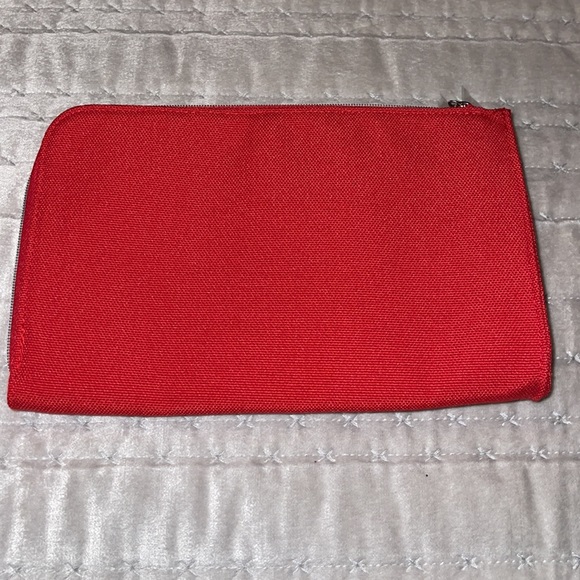 Brand new Christian Dior make up case canvas color is red. - Picture 6 of 9